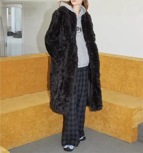 <span class=keywords><strong>Cappotto</strong></span> Casual da <span class=keywords><strong>donna</strong></span> in pelle <span class=keywords><strong>di</strong></span> <span class=keywords><strong>pelliccia</strong></span> girocollo importato <span class=keywords><strong>pelliccia</strong></span> Tuscan lunga inverno in vera lana alla moda <span class=keywords><strong>pelliccia</strong></span> invernale da <span class=keywords><strong>donna</strong></span> - Product Image 1