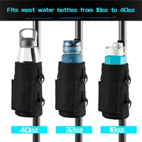 Sac de transport magnétique portable pour bouteille d'eau de sport, en tissu Oxford antidérapant et résistant à l'eau, pour vélo de route
