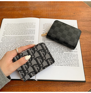 <span class=keywords><strong>Porte</strong></span>-cartes <span class=keywords><strong>PVC</strong></span> grande capacité, portefeuille zippé tendance, <span class=keywords><strong>porte</strong></span>-cartes d'identité et de crédit multi-emplacements, <span class=keywords><strong>porte</strong></span>-monnaie portable, petite pochette - Product Image 5