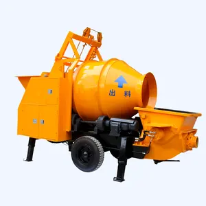 Best Selling Items Portable Small Jbt 15 Integrited Concrete Pump With Mixer With High Performance