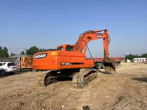 Doosan รถขุดตีนตะขาบ DX225มือสองเครื่องขุด25TON พร้อมมอเตอร์เครื่องยนต์ & เกียร์ - Product Image 2