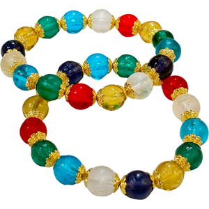 פופולרי 10 מ "מ מלוטשת צבע טבעי קריסטל אבן חרוזים צמיד מתיחה קריסטל צמיד מתיחה קריסטל גברים של גברים נשים אהבה - Product Image 3