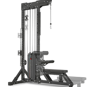 Machine de rangée de Lat Pulldown chargée par plaque de câble d'entraîneur fonctionnel basse pour l'haltérophilie de puissance