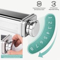 Ensemble d'accessoires pour machine à pâtes KitchenAid, 3 pièces, en acier inoxydable, pour rouleau et coupe-pâtes, directement de l'usine