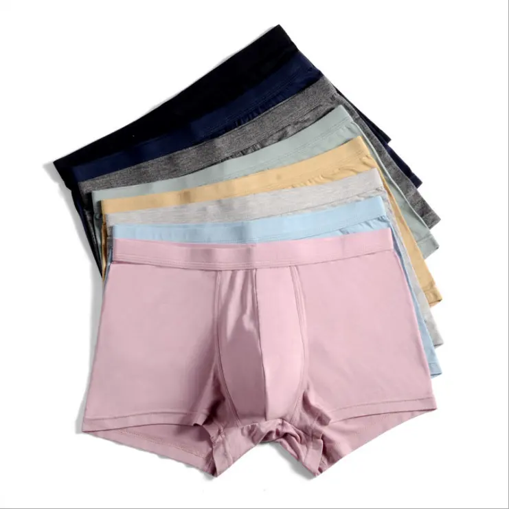 Spring and summer 2023 new men's underwear modal boxer shorts large size underwear cotton underwear