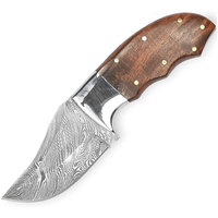 Couteau de chasse et de camping traditionnel en acier Damas, outil de chasse artisanal en Damas, couteaux à dépecer