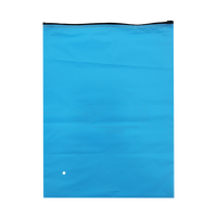 Pochette refermable écologique avec fermeture éclair coulissante, petit sac de rangement pour vêtements, sac en plastique PE durable pour maillots de bain et lingerie