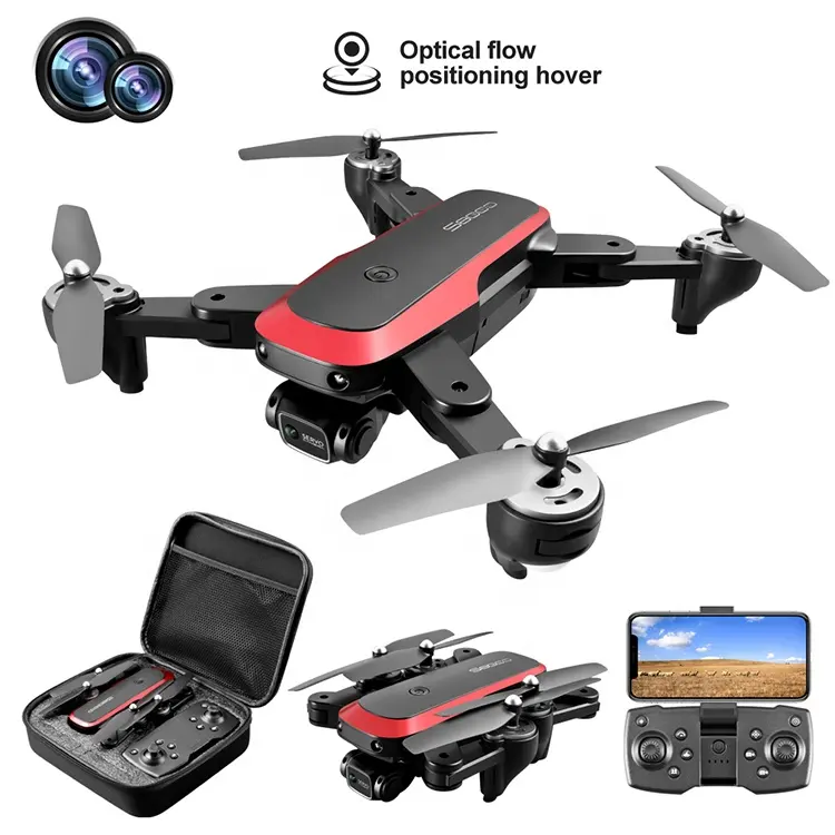 4K HD professional hand held uav with camera GPS and optical flow module remote control drone long range