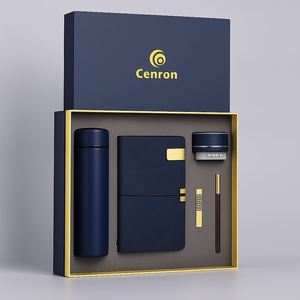 Kit de Bienvenida Corporativo con Termo, Agenda A5, Bolígrafo Metálico, Memoria USB y Mini Altavoz |   Caja de Presentación de Lujo - Product Image 5