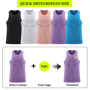 Sublimation Blank Print Logo Adult <b>Singlets</b> Sleeveless Shirts Vest Wholesale Basic Muscle Fitted Y Back <b>for</b> <b>Men</b> - Product Image 2