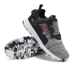 Chaussures de golf unisexes en mesh avec semelle extérieure en caoutchouc et semelle intermédiaire en EVA, design respirant à enfiler pour hommes et femmes - Product Image 1