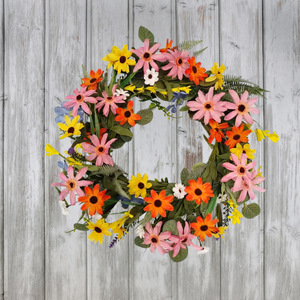 Guirlande <span class=keywords><strong>de</strong></span> <span class=keywords><strong>fleurs</strong></span> <span class=keywords><strong>sauvages</strong></span> artificielles vertes <span class=keywords><strong>de</strong></span> 22 pouces avec décoration <span class=keywords><strong>de</strong></span> fenêtre <span class=keywords><strong>de</strong></span> printemps, décoration <span class=keywords><strong>de</strong></span> ferme pour la maison, fête, vacances, accessoire décoratif mural - Product Image 2