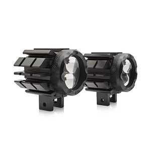 ไฟสปอร์ตไลท์มอเตอร์ไซค์แบบสองดวง Flying Star LED 12-24V DC ควบคุมด้วยสวิตช์ สำหรับใช้งานออฟโรดและชายหาด - Product Image 2