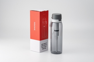 Vente en gros 2023 populaire sur Amazon pour la randonnée à vélo en plein air matériau écologique bouteille d'eau filtrée - Product Image 6