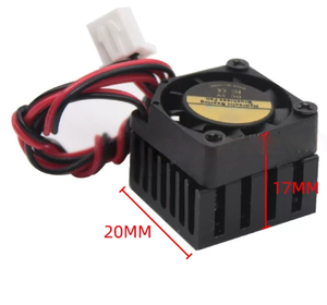Mini Ventilador Hidráulico para GPU de 20 mm 2010 2020 con Disipador de Calor PWM, Ventilador de Refrigeración Termostático para Placa Base - Product Image 4