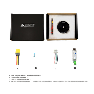 Motore Myactuator <span class=keywords><strong>DC</strong></span> RMD-X12-320 EtherCAT nuovo V4 ad alta coppia 320 m Robot umanoide giunto ad alta precisione 48v <span class=keywords><strong>DC</strong></span> motore Brushless - Product Image 4