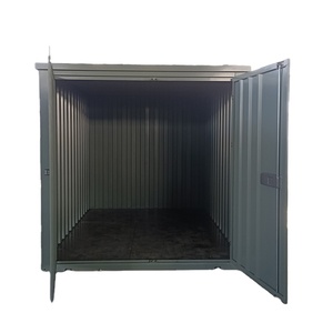 9ft có thể gập lại <span class=keywords><strong>container</strong></span> lưu trữ tùy chỉnh flatpack đơn vị lưu trữ prefab xe nhà để xe cho xe ô tô - Product Image 1