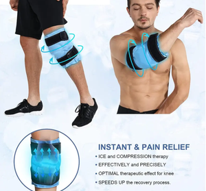 Tái sử dụng lạnh và nóng gói vật lý trị liệu gel Túi nước đá để giảm đau đầu gối và phục hồi chức năng - Product Image 2