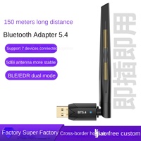   Adaptador USB Externo para Computadora sin Controladores, para Auriculares, Ratón y Teclado, Recepción y Transmisión de 150M BT09