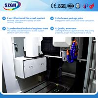 Nouveau centre d'usinage CNC vertical SZGH-850 5 axes avec contrôleur CNC amélioré