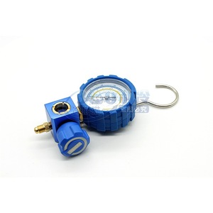Vmg-1-U-H(L) Single <b>Gauge</b> Valve Refrigerant Charging R22 R410 Pressure <b>Gauge</b> For Air Conditioner Parts - Product Image 3