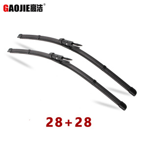 Gaojie Frameless Wiper Blades For Ford <b>Edge</b> 2016-2021 Front Synthetic <b>Rubber</b> 180 Degree Scraping Angle - Product Image 3