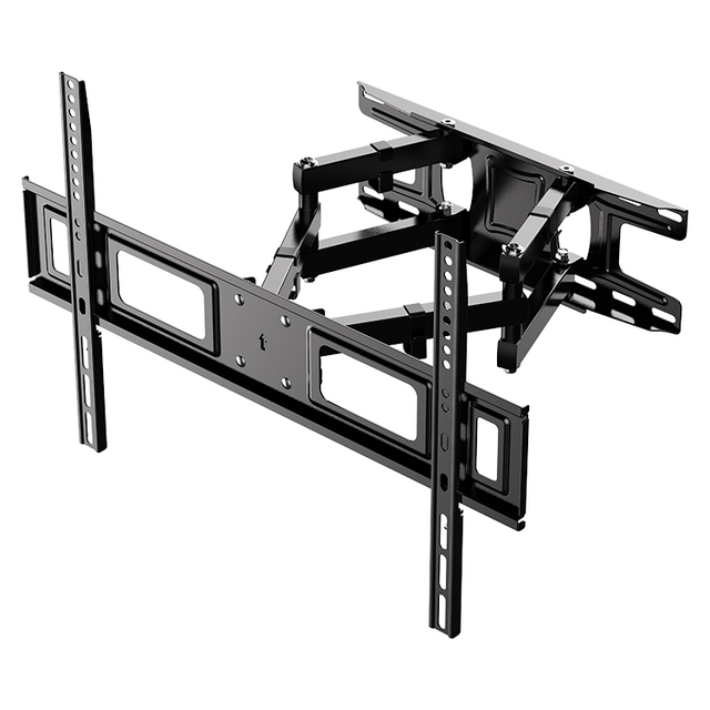 Extended Full Motion TV Wall Mount Tilt Swivel TV Bracket 32-70 Inch LED LCD TV Stand VESA 600*400mm for Apartment and Company