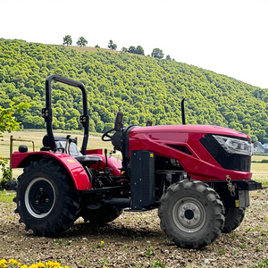 Cina vendita calda ruota trattore Euro 5 CE EPA 4x4 motore Diesel industriale Mini trattori Farm idraulico ruota trattore passante trattore - Product Image 1