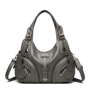 2025 untuk tas pangsit wanita Cross-border <span class=keywords><strong>Amazon</strong></span> tas tangan tas selempang trendi baru dengan gaya Preppy penutup ritsleting - Product Image 3