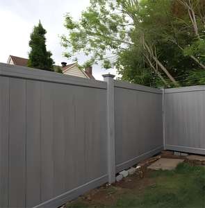 Tahan lama vinil privasi pagar gaya Australia untuk halaman tahan cuaca dan pagar keselamatan 3D layanan pemodelan termasuk - Product Image 4