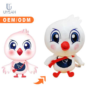 UYEAH Custom peluche portachiavi piccoli uccelli d'amore morbidi animali di peluche regalo per bambini con ripieno di cotone PP - Product Image 4