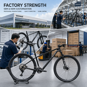 Bicicleta de Montaña de Fibra de Carbono, 2x12 Velocidades, Suspensión Delantera, Freno de Disco Hidráulico, 27.5/<span class=keywords><strong>29</strong></span> <span class=keywords><strong>Pulgadas</strong></span>, Todoterreno, Carga de 150 kg, Aleación de Aluminio - Product Image 6
