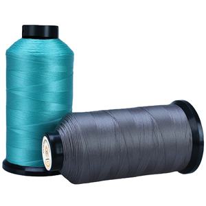 Patrón teñido de hilo de coser unido de nailon de 100% poliéster ecológico de alta resistencia para aplicación de ropa - Product Image 6