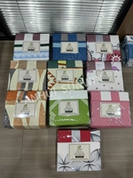 Parure de Lit King Size 6 Pièces en Microfibre 100% Haute Qualité de Chine, Draps et Taies d'Oreiller Effet Coton, Taille Queen, pour la Vente