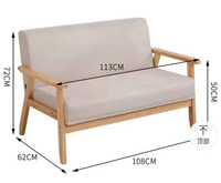 Chaise à bascule moderne en velours bleu pour la maison Meubles de salle à manger et de chambre à coucher bon marché Style de loisirs pour le salon