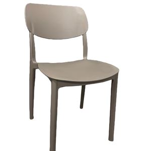 Silla de Comedor Moderna, Simple, de Lujo Ligero, Apilable, para Jardín, Estudio, Sala de Estar, Cocina, Estilo Italiano, de Plástico PP Grueso - Product Image 1