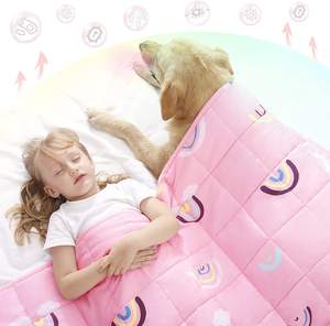 Couverture lestée 100% coton imprimée d'anxiété d'autisme personnalisée pour enfants pour calmer et dormir - Product Image 3