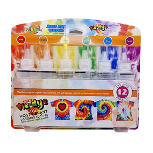 Bán Buôn 6Pcs Tie Dye Kit Không Độc Hại 120Ml Vĩnh Viễn Vải Màu Nhuộm Cho Trẻ Em Người Lớn Cho T-Shirts Vừa Acrylic Sơn - Product Image 1