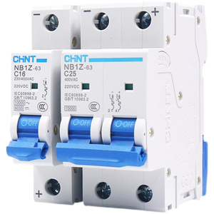 Disjoncteur MCB 60 Volts NB1Z-63 1P C16A 2P pour Voiture Électrique, Tension 250V - Product Image 2