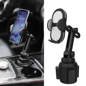 2023 Universal 360 Degree Rotating Long Arm Car Mount Cup Cell Phone Holder Gooseneck Mobile Phone Car Holder