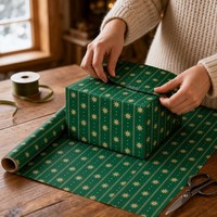 Papier d'emballage cadeau personnalisé en gros, étiquettes assorties, boîtes cadeaux, sacs en papier, carnets – Emballage papier personnalisé tout-en-un pour acheteurs B2B