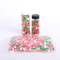 Confettis comestibles en vrac, sans sucre, en forme de fleur artificielle, couleur unie, en forme de cœur, décoratifs, en sachet, pour sceller, pépites rondes