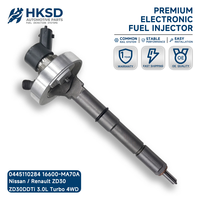 Injecteur de carburant diesel en gros d'usine 0445110284 16600MA70A Injecteur Common Rail pour pièces de moteur automobile Nissan ZD30