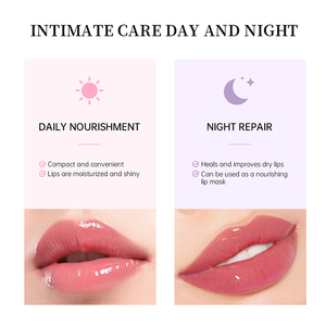 Brillo Labial con Péptidos, Bálsamo Labial Vegano Personalizable, Etiqueta Privada OEM, Lápiz Labial Vegano Orgánico con Manteca - Product Image 3