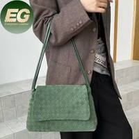 EMG7672 Sac fourre-tout tendance personnalisé en cuir véritable de luxe pour femme – Sac à bandoulière souple en cuir de créateur