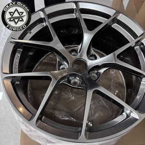Jantes forgées légères Okay avec rayons perforés 18 19 20 21 22 pouces 5x112/5x114.3/5x120 pour BMW M3/M4 Porsche <span class=keywords><strong>GT3</strong></span> Audi - Product Image 1