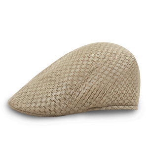 Male <strong>Men</strong> Breathable Beret <strong>Flat</strong> Vintage Summer Mesh Ivy Hats Newsboy <strong>Cap</strong> - Product Image 2