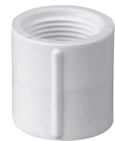 SWD gros matière première BSP filetage raccords de Tube 3 pouces PN10 blanc PVC femelle embout bouchon en plastique