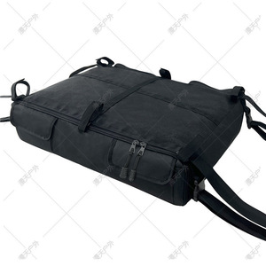 Bolsa de almacenamiento para techo de barco de gran capacidad, tipo gancho negro, rectangular, de poliéster, multiusos, para viaje - Product Image 5