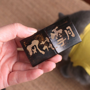 Yanxuan Bamboo Fridge Magnets Letterpress Printed Traditional Chinese Style Gift Eco-Friendly Decorative Souvenirs - Product Image 4